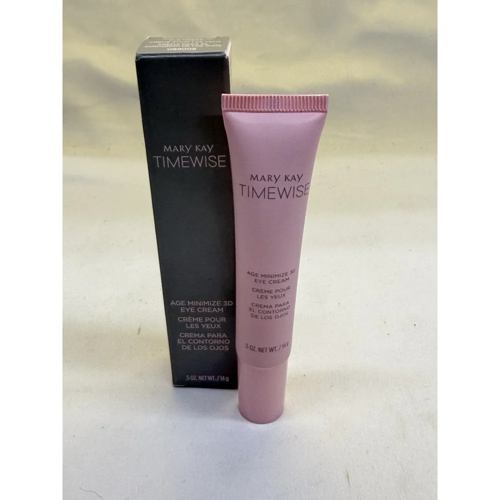 Mary Kay Timewise 3D Eye Cream Age Minimize .5 oz Full Size Discontinued